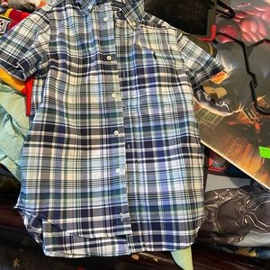 Boys Polo button downs and Throwback Astros jersey